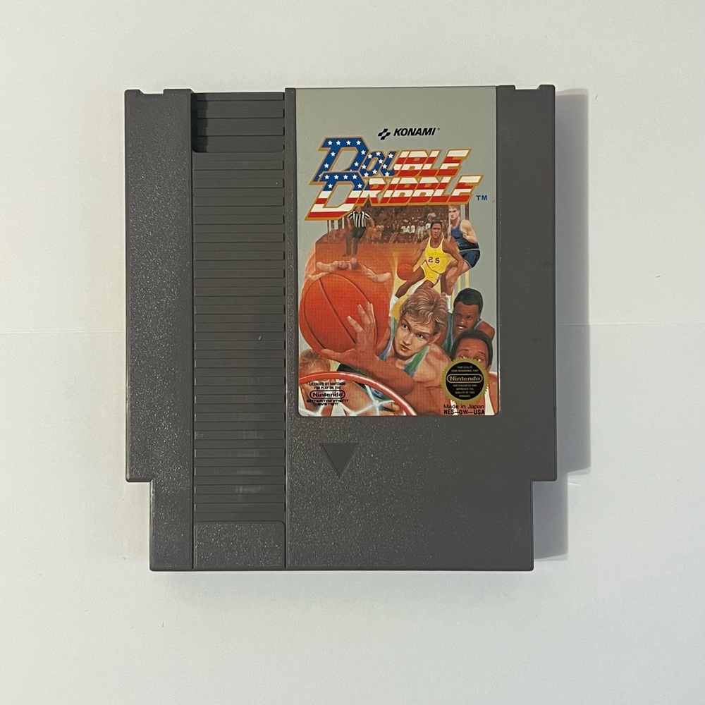 Double Dribble (Nintendo NES, 1987) Tested Game Cartridge Only